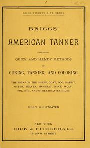 Cover of: The American tanner