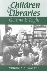 Children & libraries : getting it right