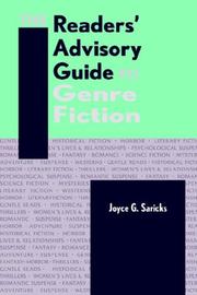 Cover of: The readers' advisory guide to genre fiction by Joyce G. Saricks