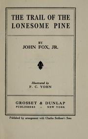 Cover of: The trail of the lonesome pine