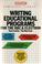 Cover of: Writing Educational Programs for the BBC and Electron