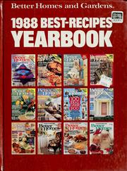 Cover of: 1988 best-recipes yearbook.