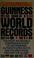 Cover of: 1989 Guinness book of world records
