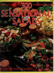 Cover of: 300 sensational salads by Lucinda Hollace Berry