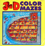 Cover of: 3-D color mazes