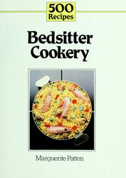 Cover of: 500 recipes for bedsitter cookery by Marguerite Patten