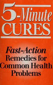 Cover of: 5-minute cures by the editors of Prevention Magazine Health Books ; excerpted by Matthew Hoffman.