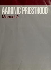 Cover of: Aaronic priesthood manual 2. by 