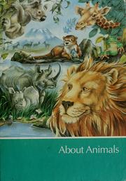 Cover of: About animals.