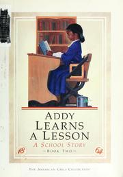 Cover of: Addy learns a lesson by Connie Rose Porter