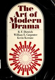 Cover of: The art of modern drama