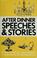 Cover of: After dinner speeches and stories.