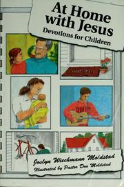 Cover of: At home with Jesus: devotions for children