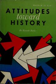 Cover of: Attitudes toward history. by Kenneth Burke