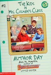 Cover of: Author day by Ann M. Martin