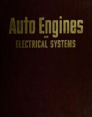 Cover of: Auto engines and electrical systems by Harold Frederick Blanchard