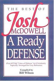 Cover of: The best of Josh McDowell: a ready defense