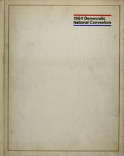 Cover of: 1964 Democratic National Convention. by 