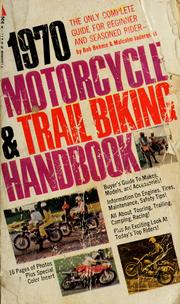 Cover of: 1970 motorcycle and trail biking handbook