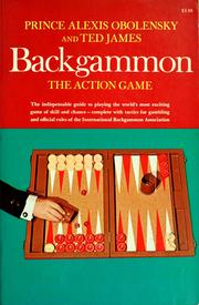 Cover of: Backgammon; the action game