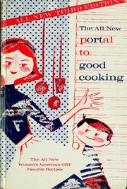 Cover of: The All new portal to good cooking
