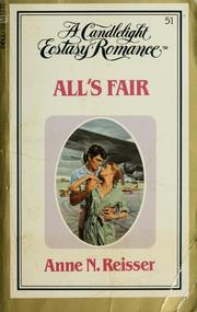 Cover of: All's fair by Anne N. Reisser