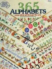Cover of: 365 alphabets: cross stitch all through the year