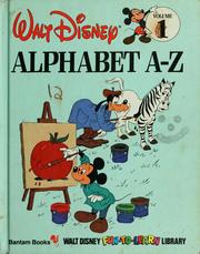 Cover of: Alphabet A-Z by Walt Disney Productions