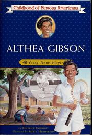 Cover of: Althea Gibson: young tennis player