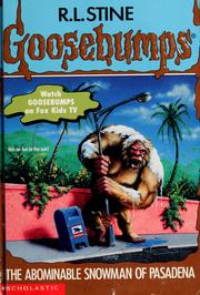 Cover of: Goosebumps - The Abominable Snowman of Pasadena