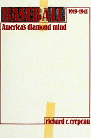 Cover of: Baseball, America's diamond mind, 1919-1941