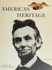 Cover of: American heritage: April 1965, vol. XVI, no. 3.
