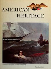 Cover of: American heritage: October 1966, vol. XVII, no. 6.