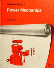 Cover of: The basic book of power mechanics by Jay Webster