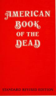 Cover of: American book of the dead by E. J. Gold