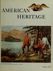 Cover of: American Heritage: August 1969: Volume XX, Number 5.