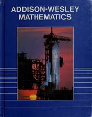 Cover of: Addison-Wesley Mathematics (Student Book, Grade 6) by 