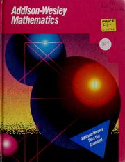 Cover of: Addison-Wesley Mathematics by 