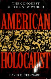 Cover of: American holocaust: the conquest of the New World