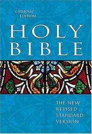 Cover of: Nrsv Catholic Edition Bible by Nelson Bibles