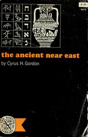 Cover of: The ancient Near East. by Cyrus Herzl Gordon