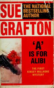 Cover of: "A" is for alibi by Sue Grafton