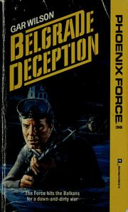 Cover of: Belgrade deception