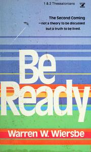 Cover of: Be ready