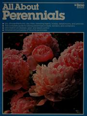 Cover of: All about perennials by A. Cort Sinnes