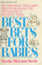 Cover of: Best bets for babies by Brooke M. Beebe