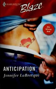 Cover of: Anticipation by Jennifer LaBrecque