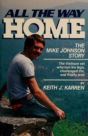 Cover of: All the way home by Keith J. Karren