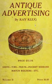 Cover of: Antique advertising: price guide.