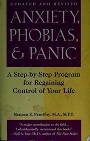 Cover of: Anxiety, phobias, and panic